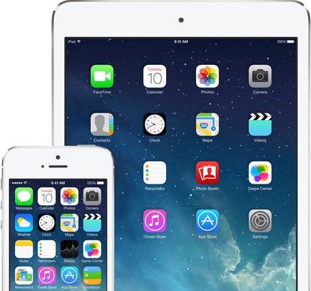 iOS 7 on iPhone and iPad